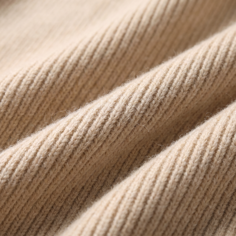 Herren Gerippte Strickjacke aus Wolle