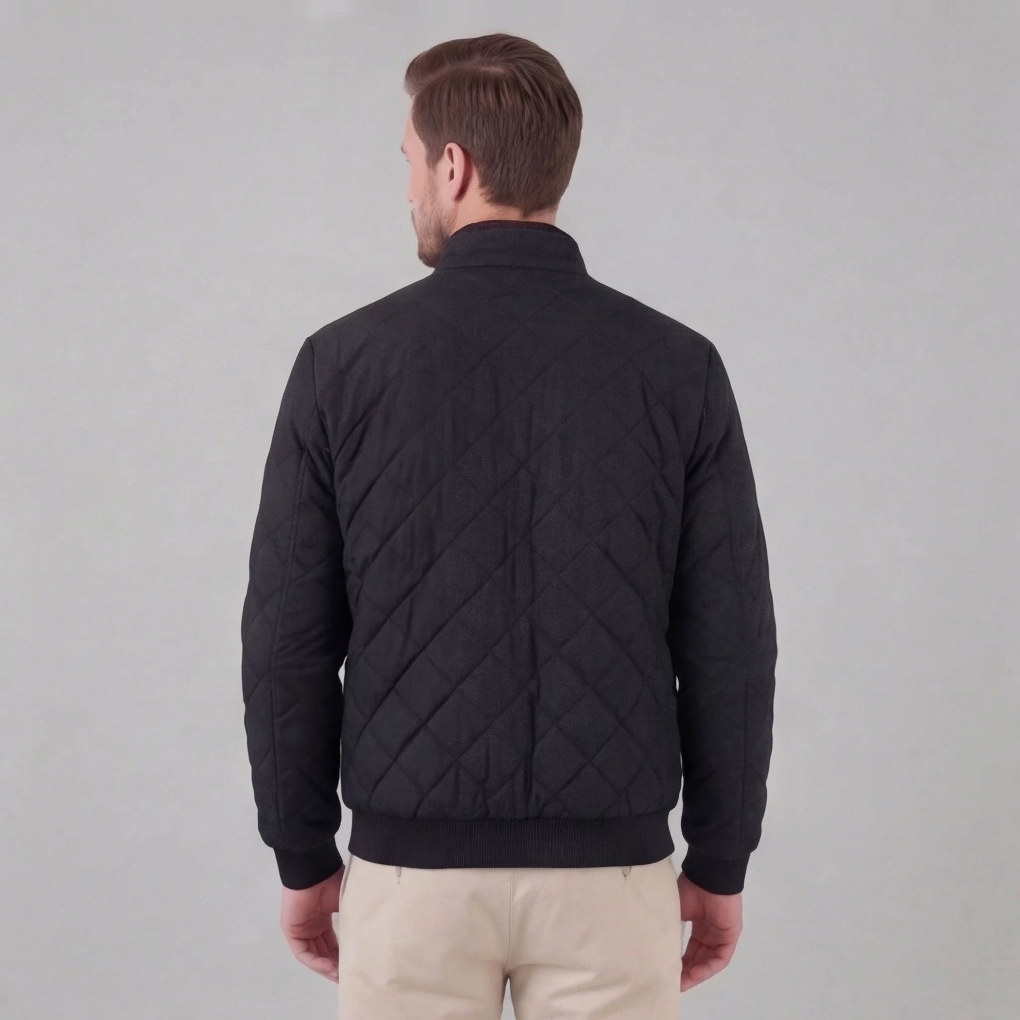 Herren Gesteppte Frühlingsjacke für den Alltag