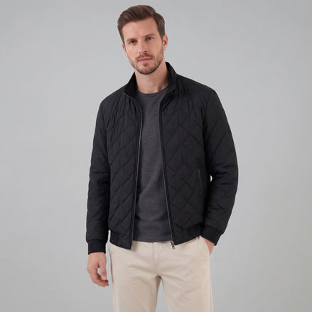 Herren Gesteppte Frühlingsjacke für den Alltag