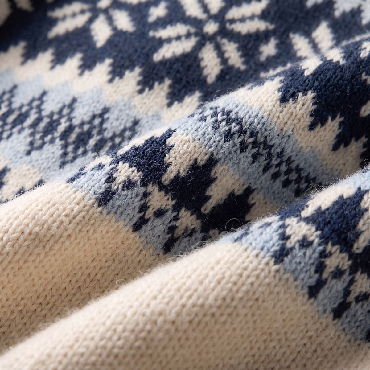 Herren Half-Zip Pullover mit Fair Isle Muster