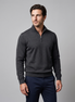 Herren Half-Zip Sweater mit Stehkragen