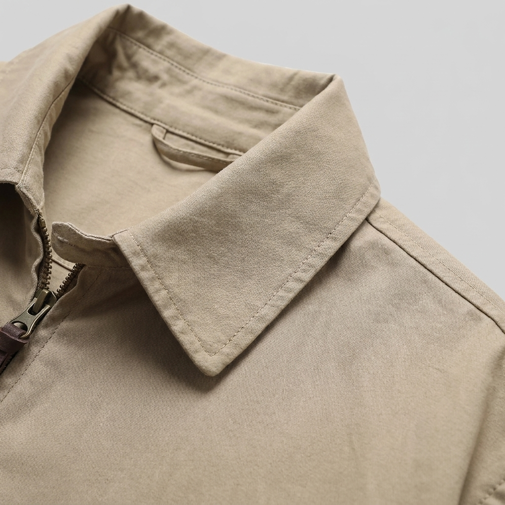 Herren Harrington-Jacke mit Reverskragen