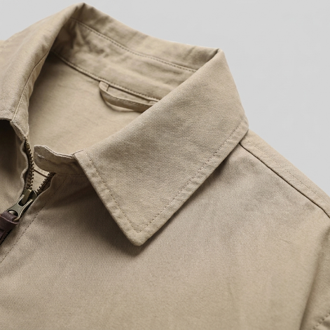 Herren Harrington-Jacke mit Reverskragen