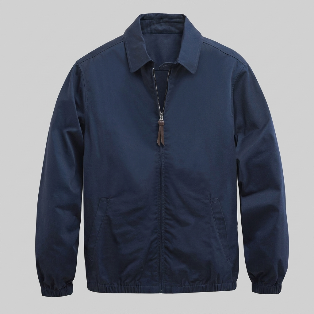 Herren Harrington-Jacke mit Reverskragen