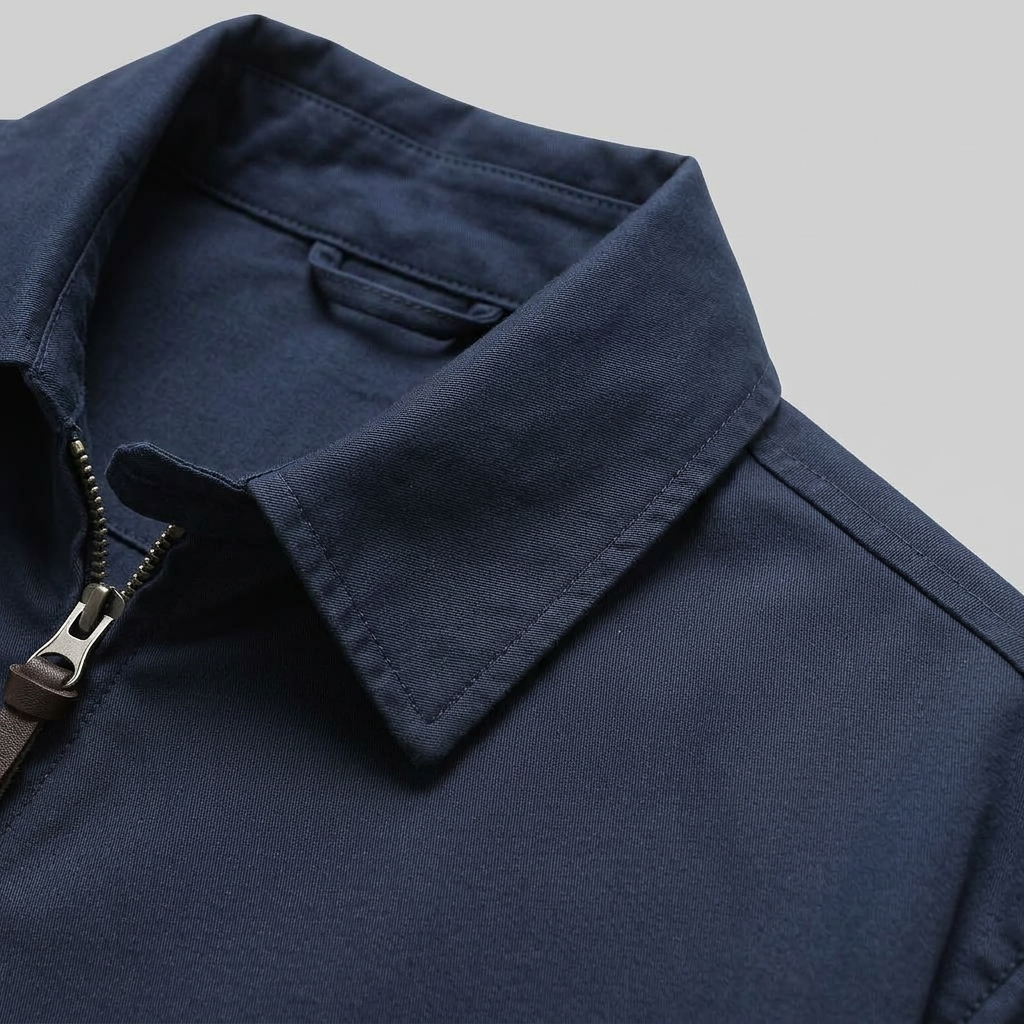 Herren Harrington-Jacke mit Reverskragen