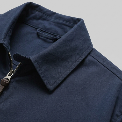Herren Harrington-Jacke mit Reverskragen