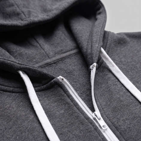 Herren Herbst-Fleece-Kapuzenweste