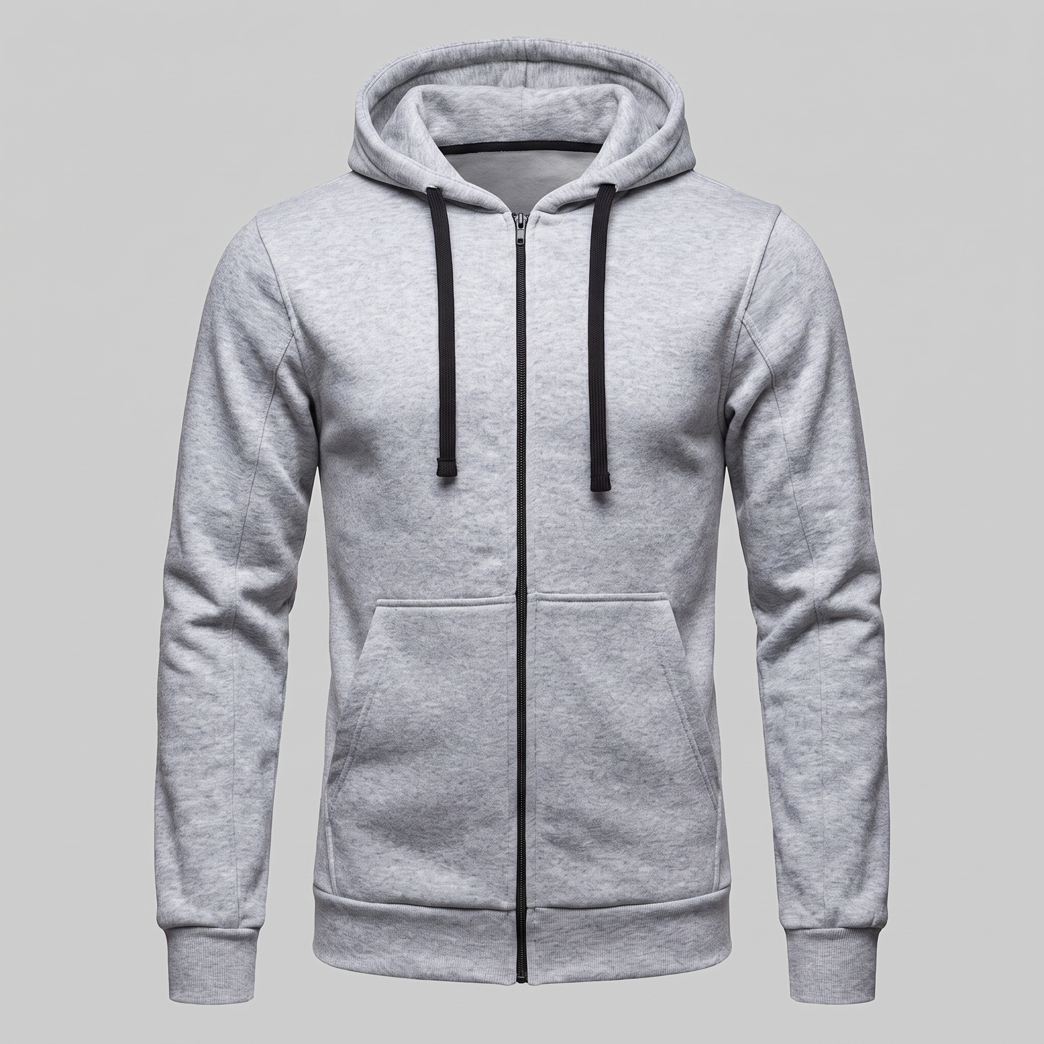Herren Herbst-Fleece-Kapuzenweste