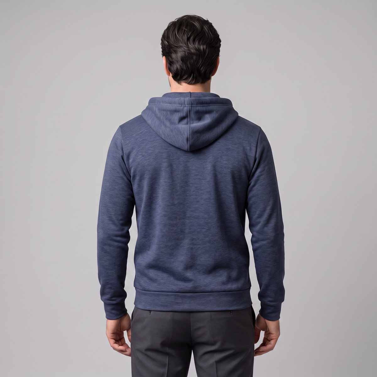 Herren Herbst-Fleece-Kapuzenweste