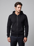 Herren Herbst-Fleece-Kapuzenweste