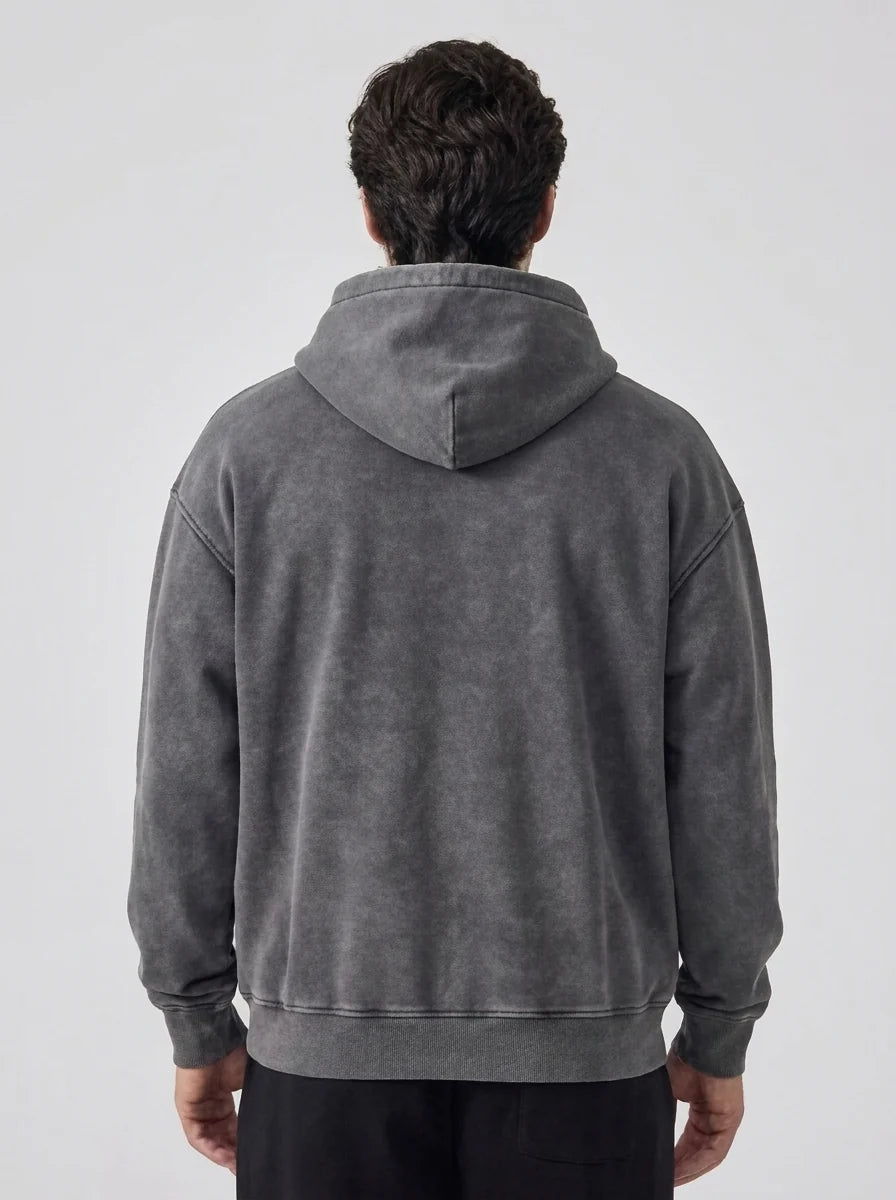 Herren Hoodie Fleece Lässiger Pullover mit Kapuze