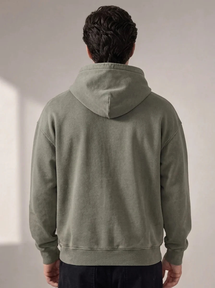 Herren Hoodie Fleece Lässiger Pullover mit Kapuze