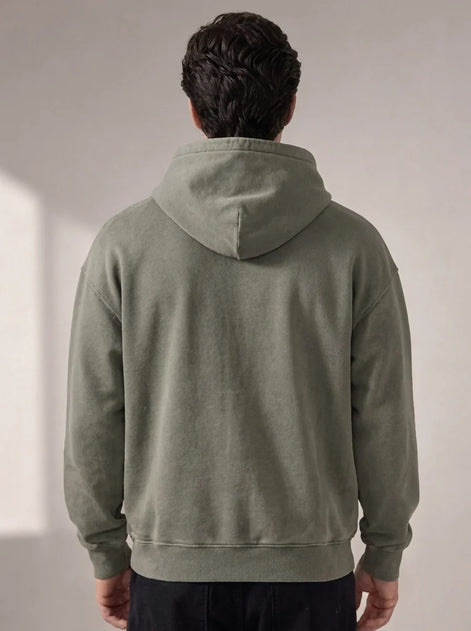 Herren Hoodie Fleece Lässiger Pullover mit Kapuze