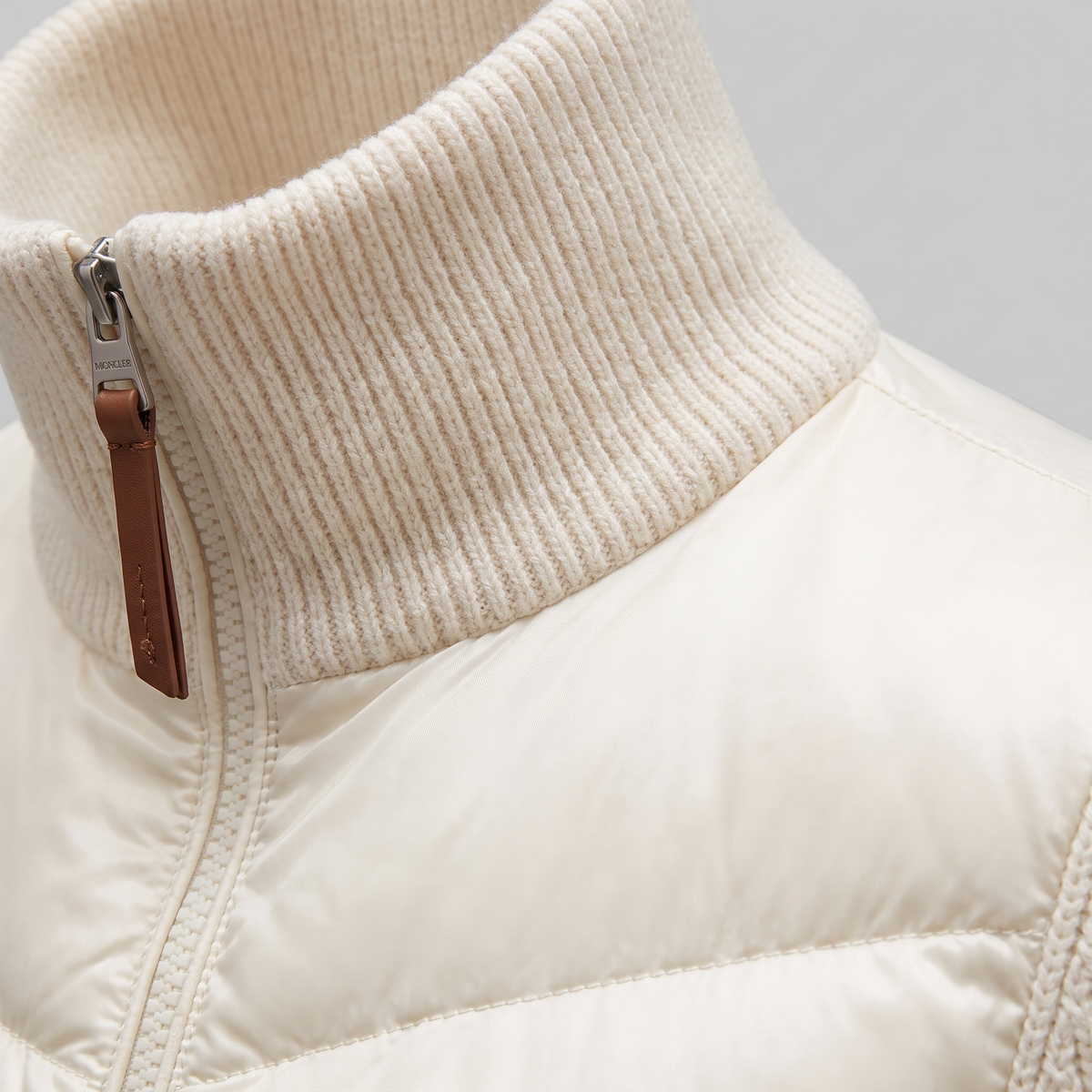 Herren Hybrid-Strickjacke mit Steppung