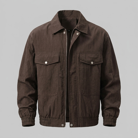 Herren Jacke mit Reverskragen und Flap-Taschen