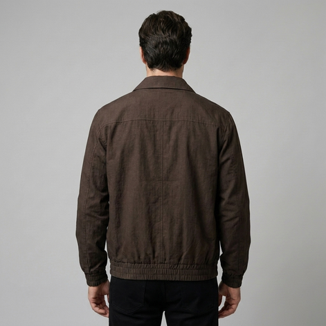 Herren Jacke mit Reverskragen und Flap-Taschen