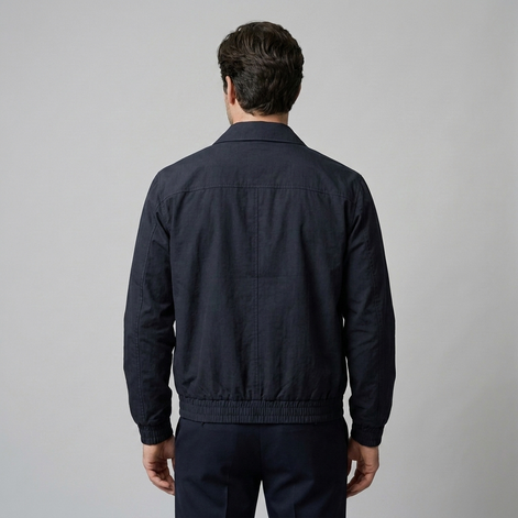 Herren Jacke mit Reverskragen und Flap-Taschen