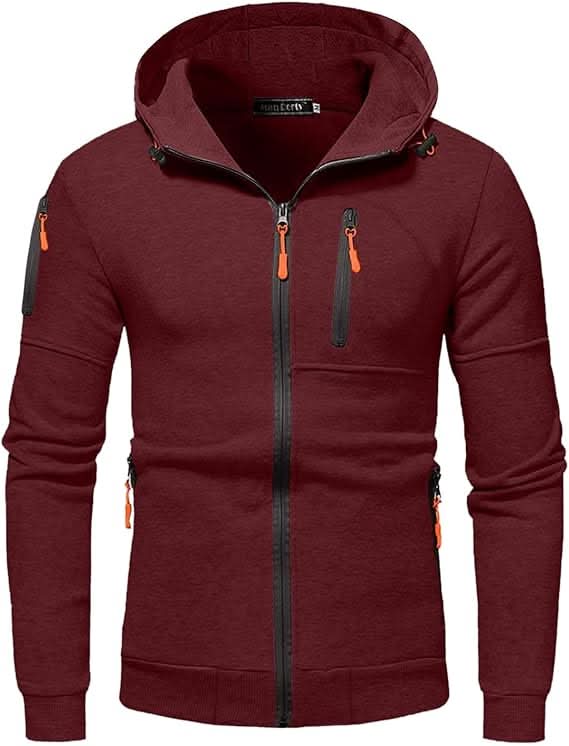 Herren Kapuzenpullover mit Fleecefutter