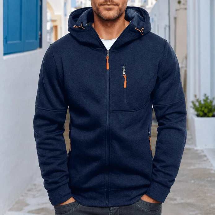 Herren Kapuzenpullover mit Fleecefutter