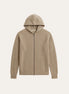 Herren Kapuzenpullover mit Rippstruktur