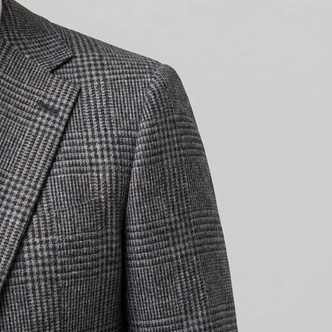 Herren Karierter Freizeitblazer