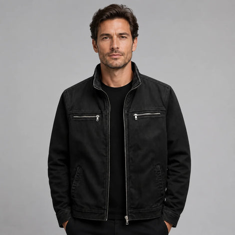 Herren Klassische Baumwolljacke