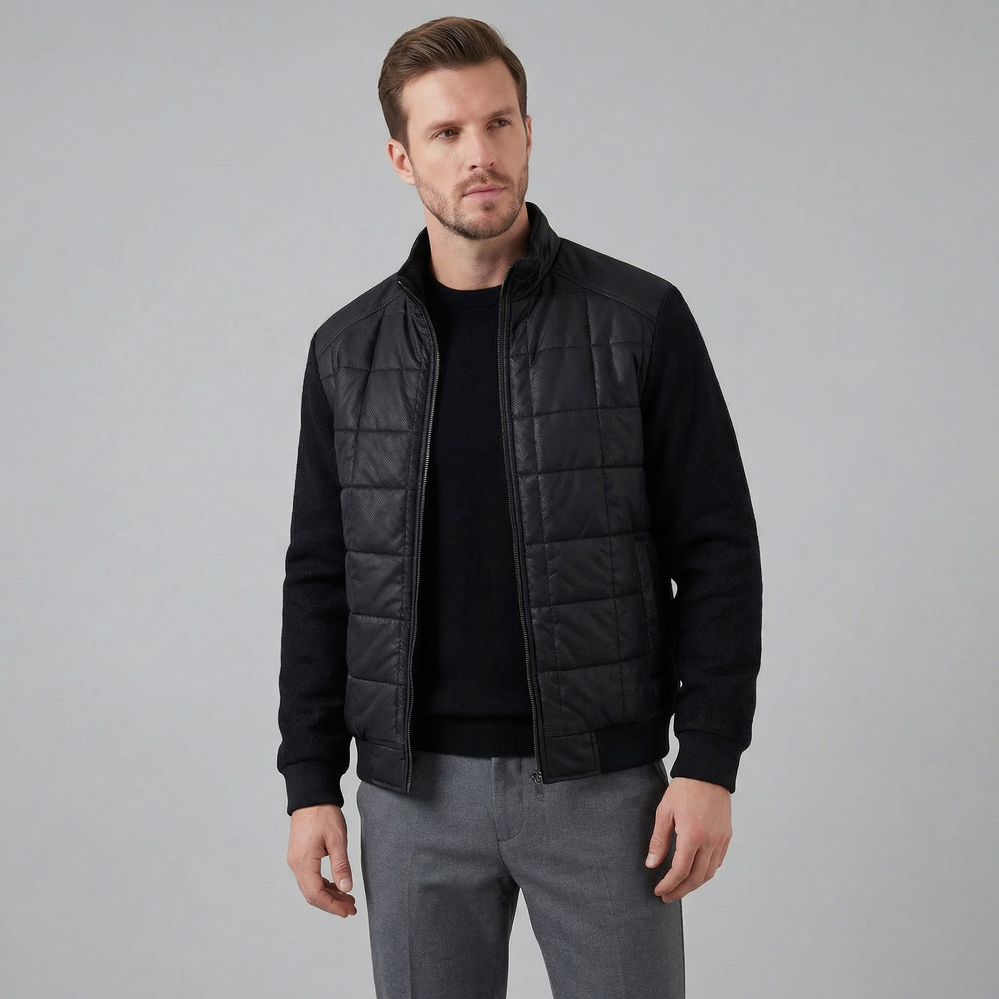 Herren Klassische Leichte Frühlingsjacke