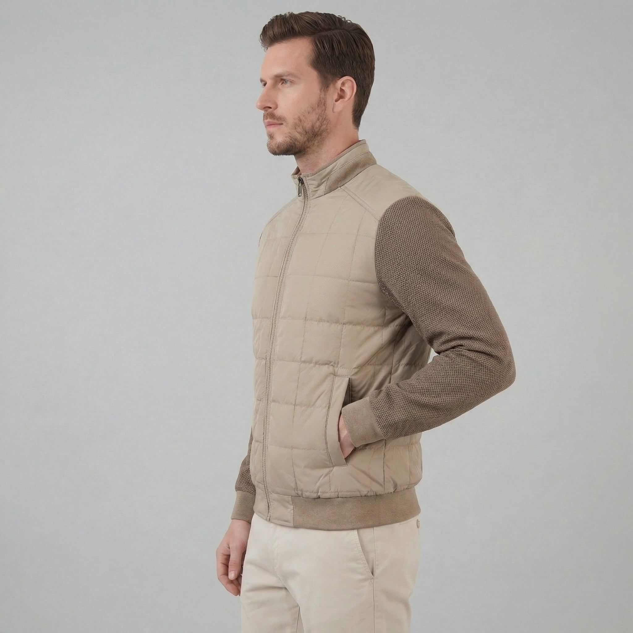 Herren Klassische Leichte Frühlingsjacke