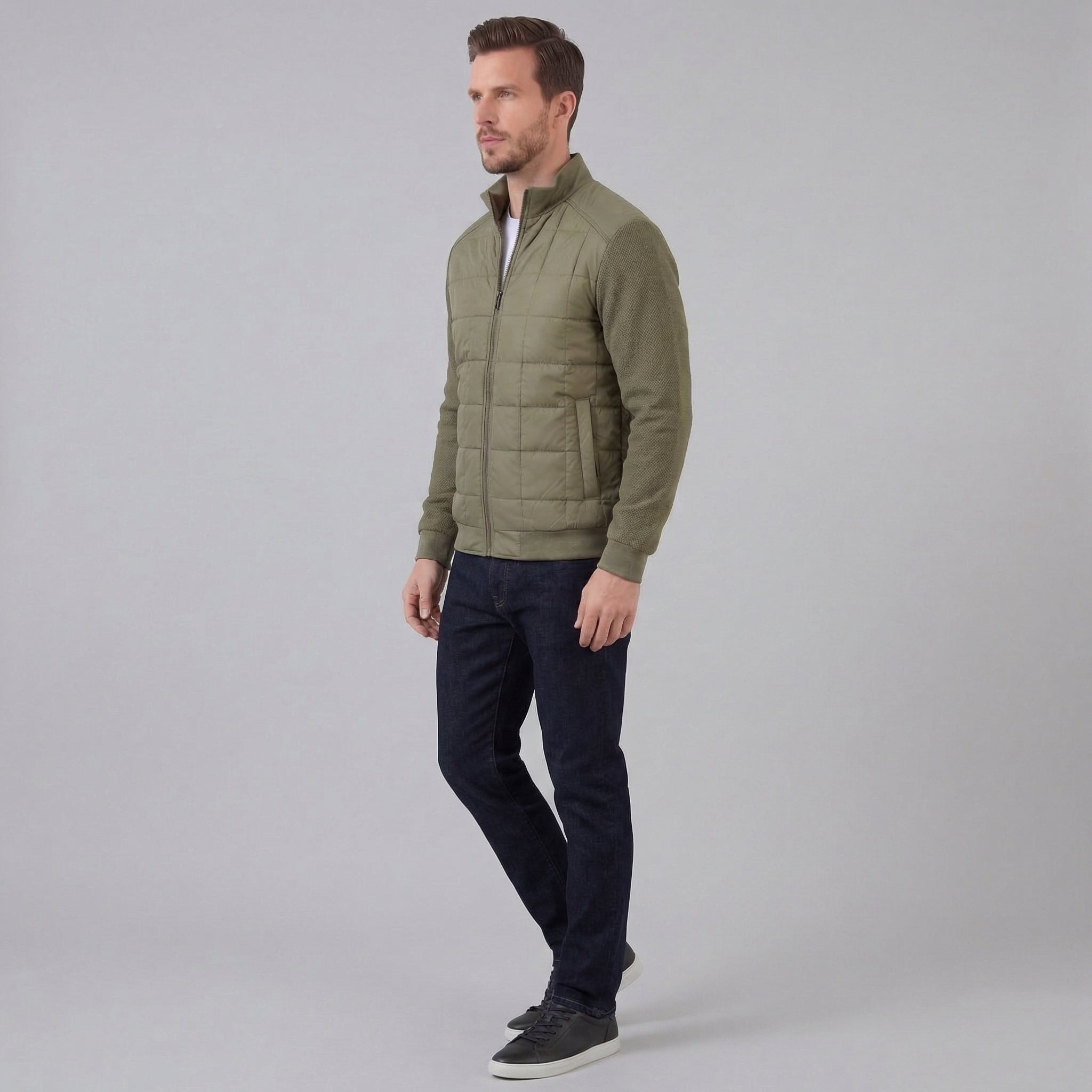 Herren Klassische Leichte Frühlingsjacke