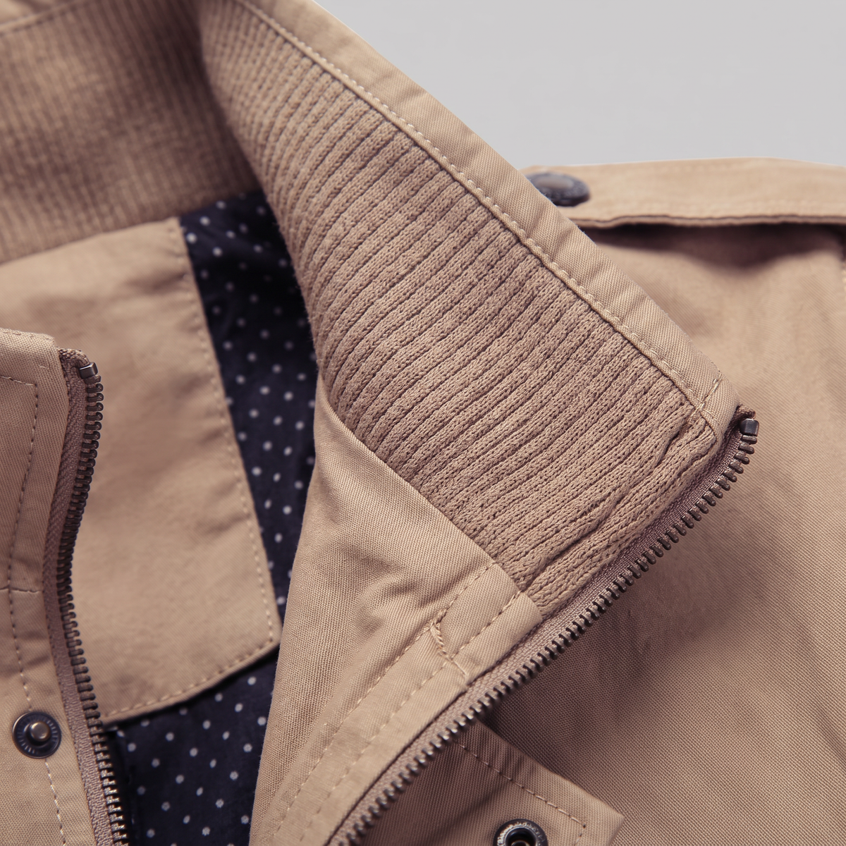 Herren Klassische Wattierte Winterjacke