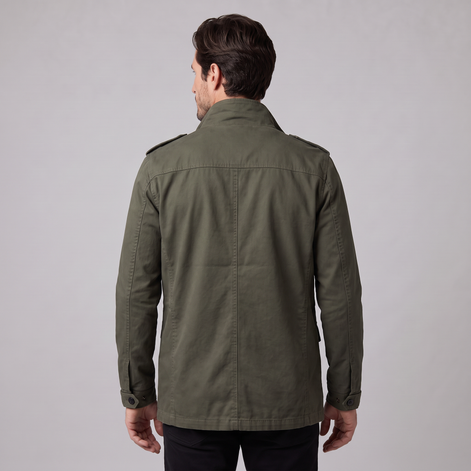 Herren Klassische Wattierte Winterjacke