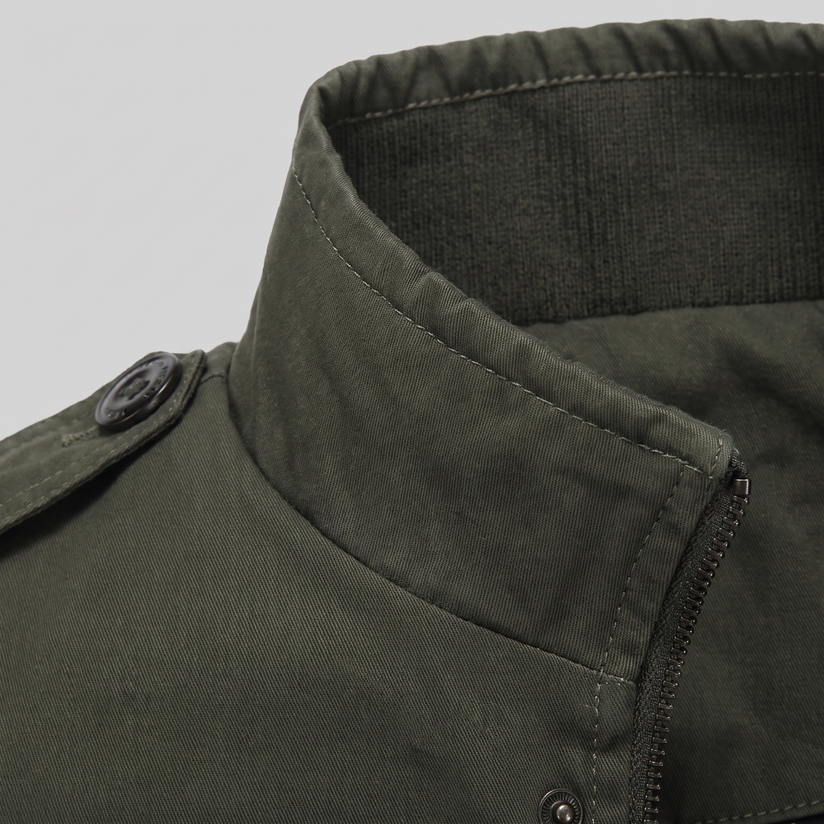 Herren Klassische Wattierte Winterjacke