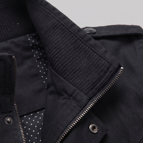 Herren Klassische Wattierte Winterjacke