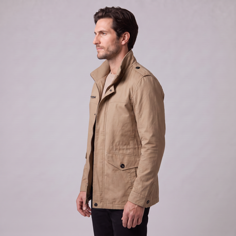 Herren Klassische Wattierte Winterjacke