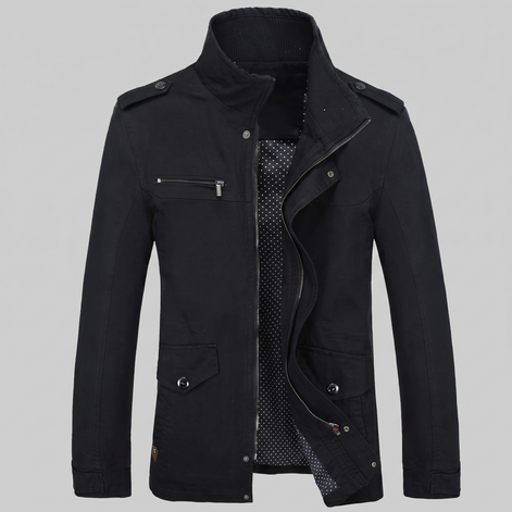 Herren Klassische Wattierte Winterjacke