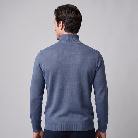 Herren Klassischer Rollkragenpullover