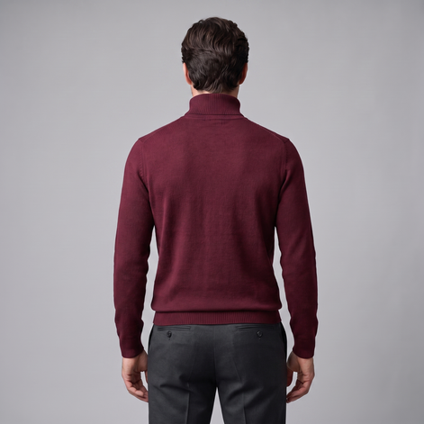 Herren Klassischer Rollkragenpullover