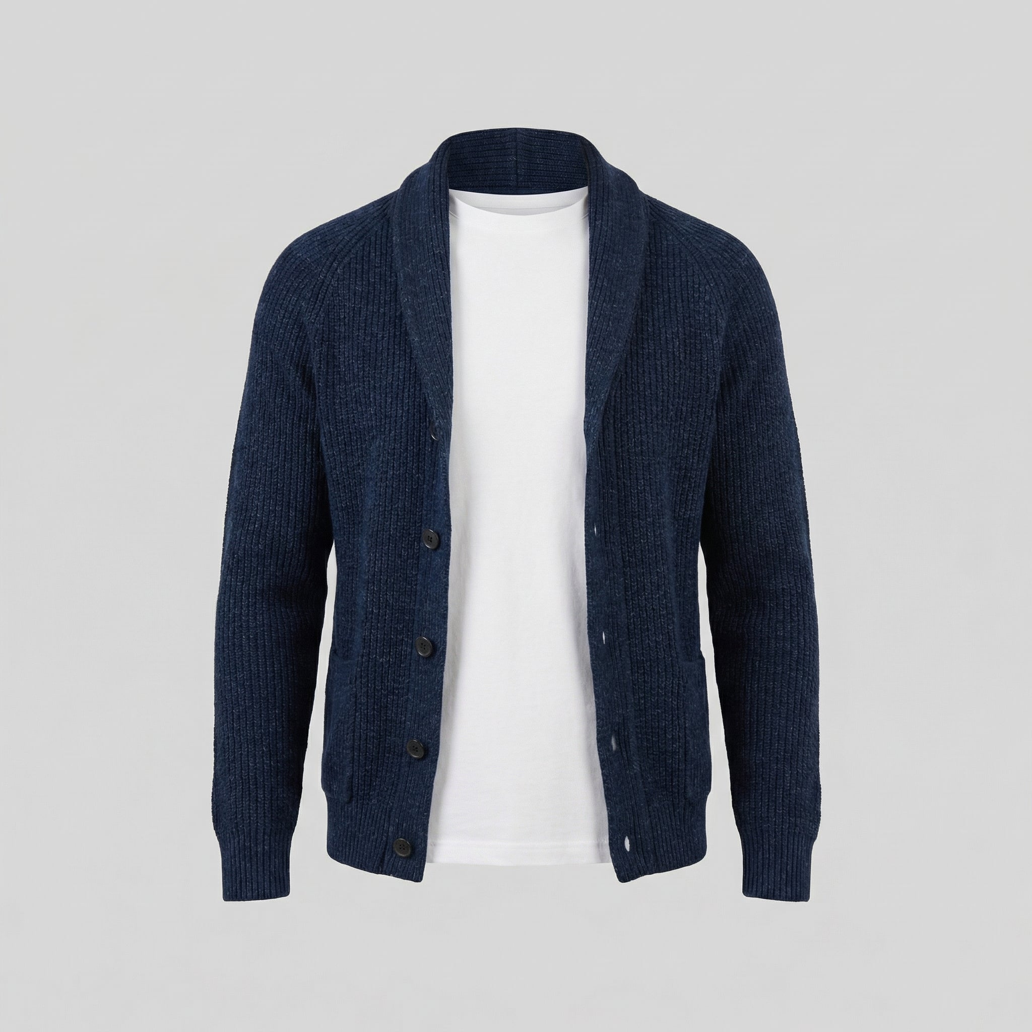 Herren Klassischer Strickcardigan