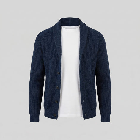 Herren Klassischer Strickcardigan