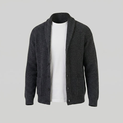 Herren Klassischer Strickcardigan