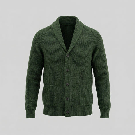 Herren Klassischer Strickcardigan
