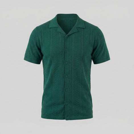 Herren Kurzarm Sommerhemd