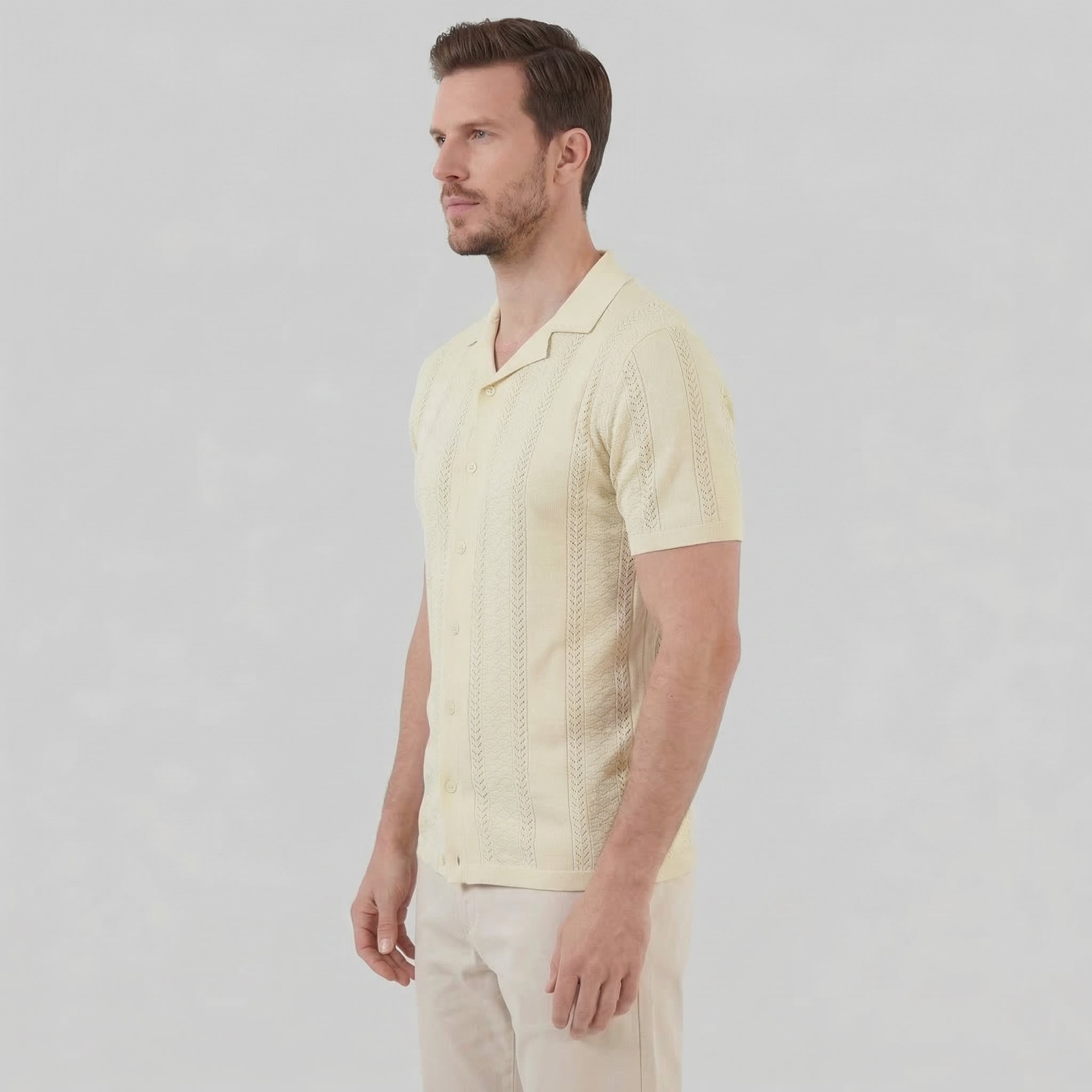 Herren Kurzarm Sommerhemd