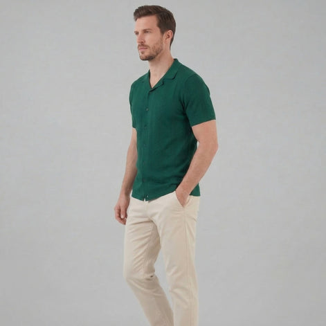 Herren Kurzarm Sommerhemd