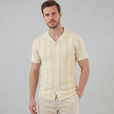 Herren Kurzarm Sommerhemd