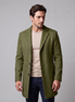 Herren Langer Mantel in Anthrazit