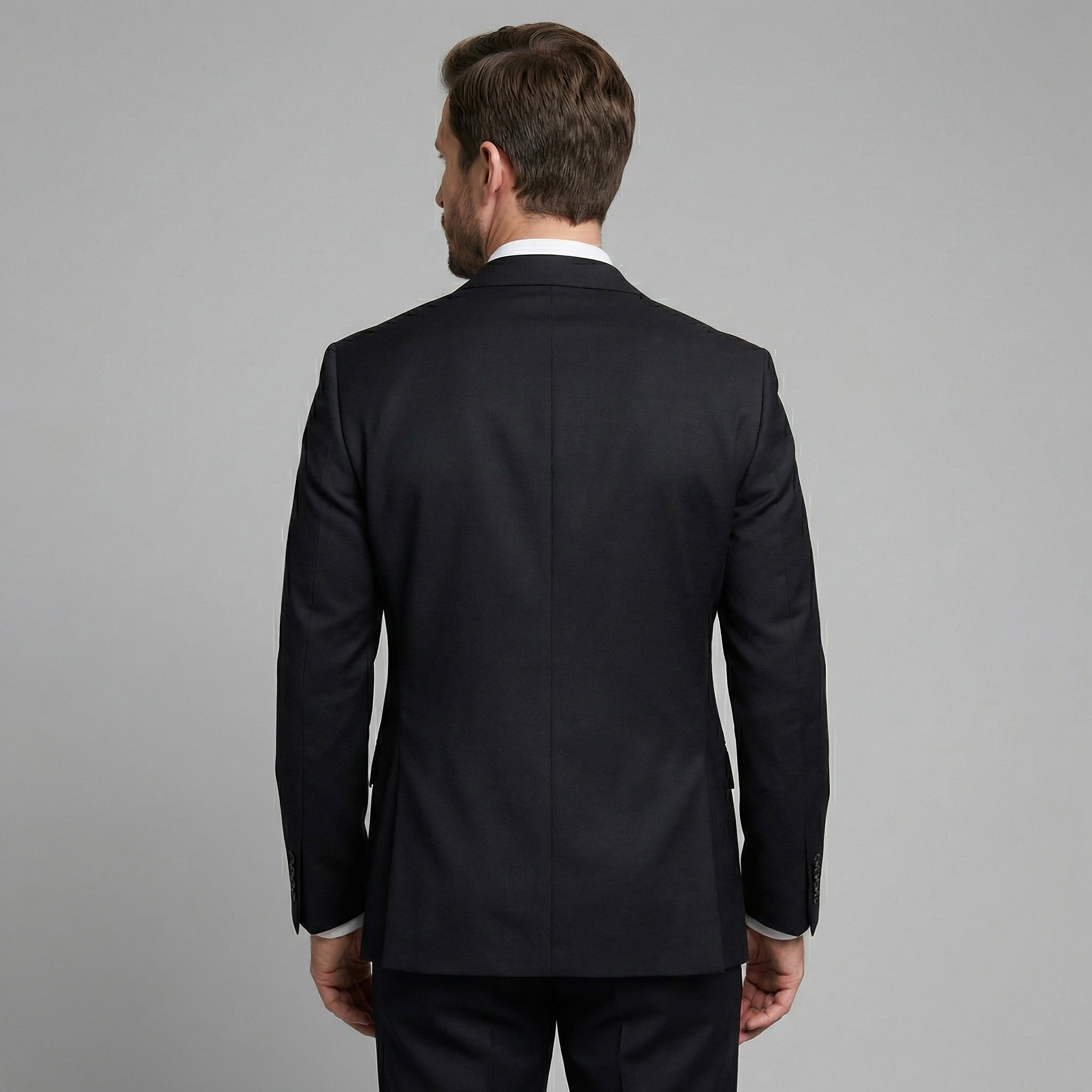 Herren Lässiger Leinen Blazer Jacke