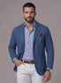 Herren Lässiger Leinenblazer