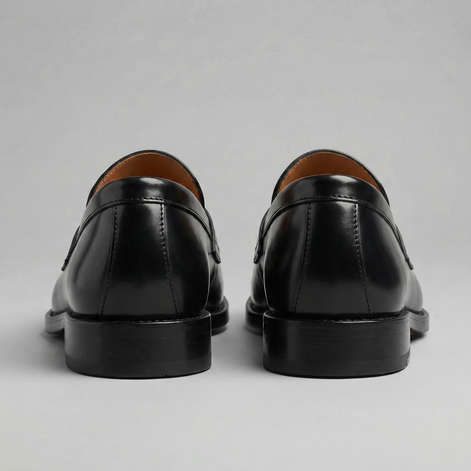 Herren Leder Penny Loafers