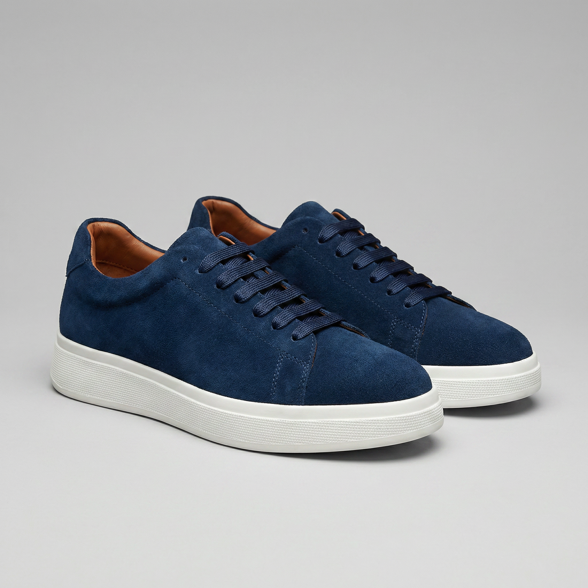 Herren Ledersneaker Mit Schnürung
